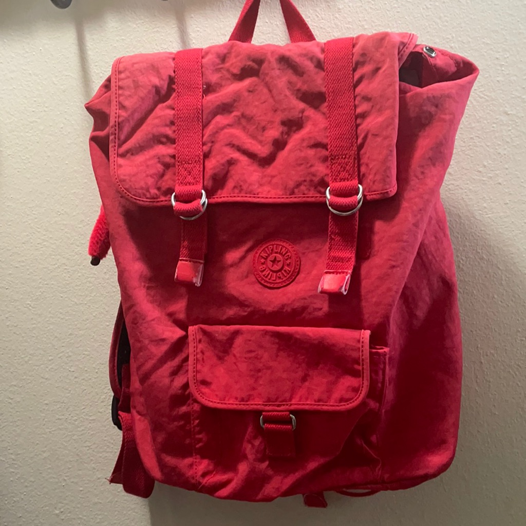 Red Kipling Backpack